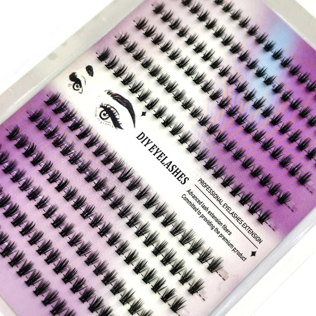 Manga Lash Clusters lower Wispy Eyelash Clusters with Spikes Anime Cluster Eyelash   Fairy Individual Lashes CC Curly Lash