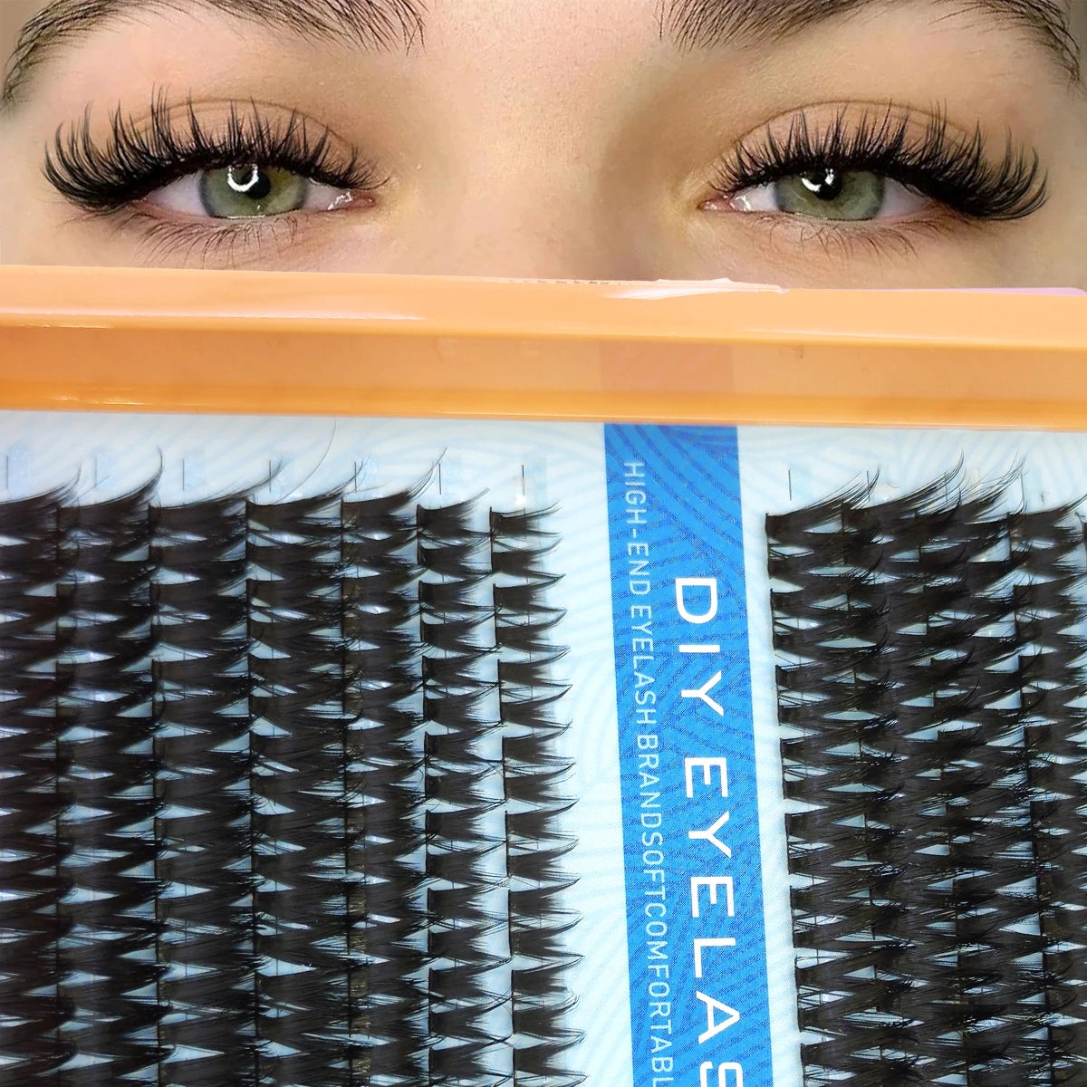 Manga Lash Clusters lower Wispy Eyelash Clusters with Spikes Anime Cluster Eyelash   Fairy Individual Lashes CC Curly Lash