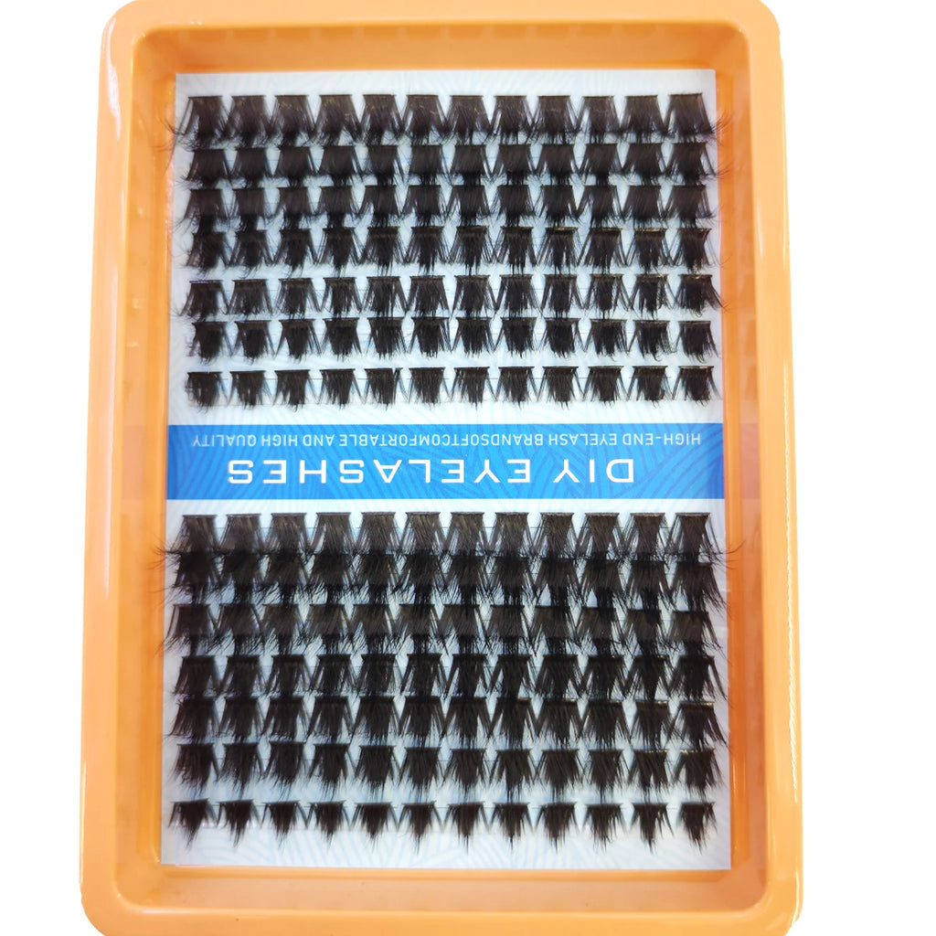 Manga Lash Clusters lower Wispy Eyelash Clusters with Spikes Anime Cluster Eyelash   Fairy Individual Lashes CC Curly Lash