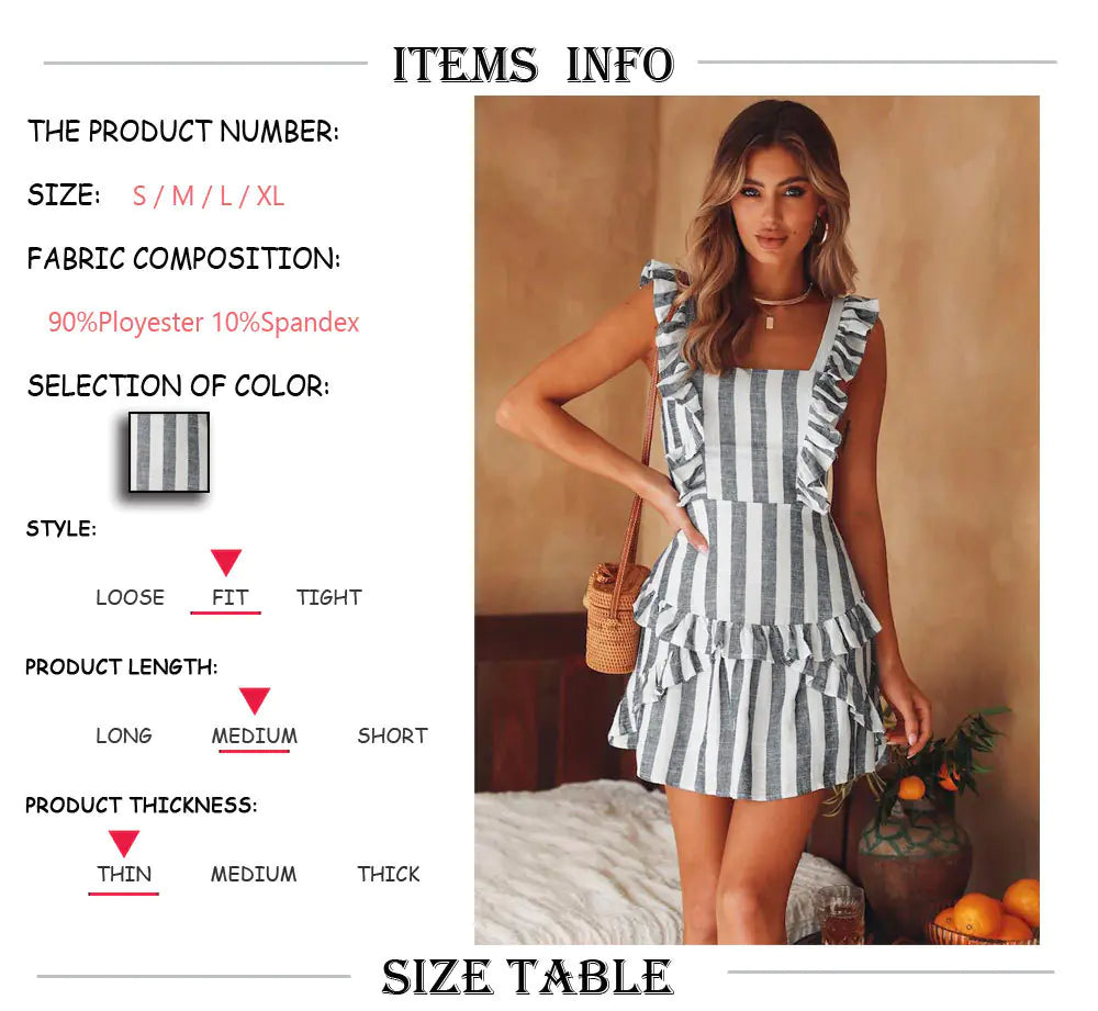 Lace Cami Dress, Striped Dress, Tie-Front Dress